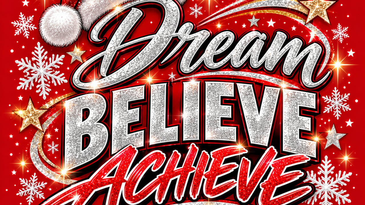 Irvines Christmas Presentation - Dream Believe Achieve 2026