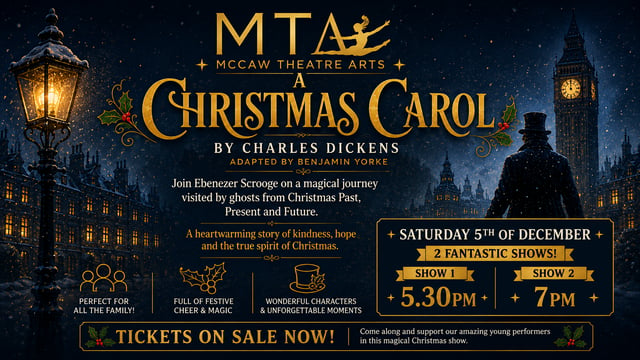McCaw Theatre Arts - A Christmas Carol