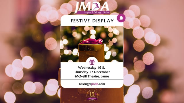 JMDA The Studio Ballyclare - JMDA Festive Display 2026 
