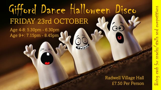 Gifford Dance Academy - Gifford Dance Halloween Disco 2026