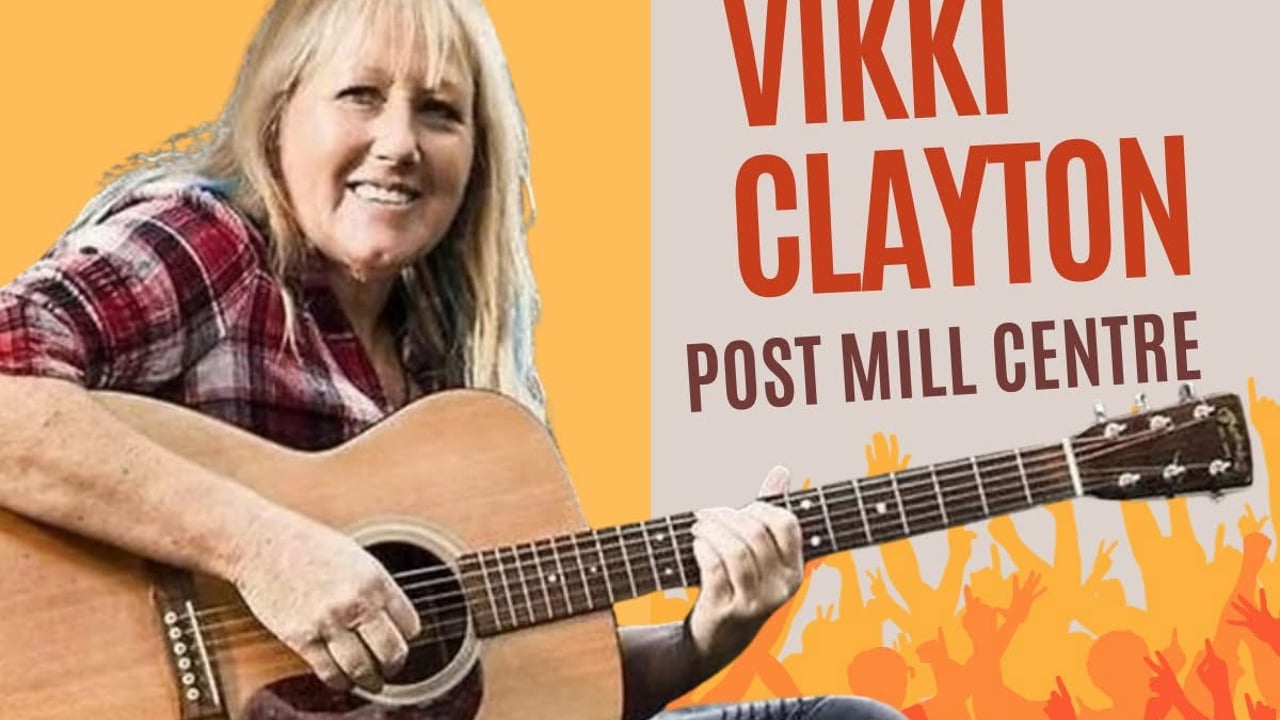 Join internationally renowned Folk Legend Vikki Clayton Live at The Post Mill Centre