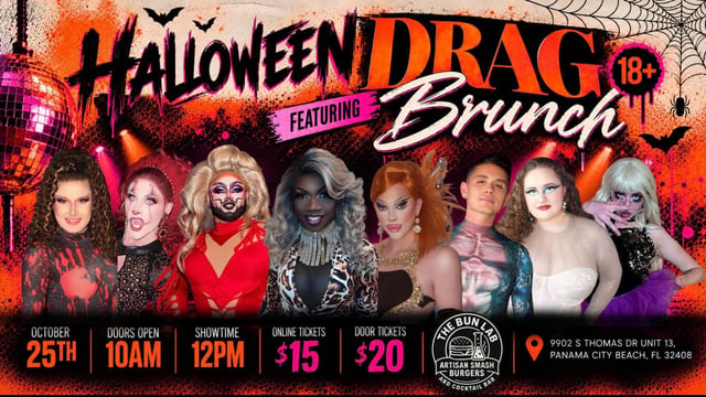 Drag brunch bay county fl llc - Drag Brunch:Halloween brunch