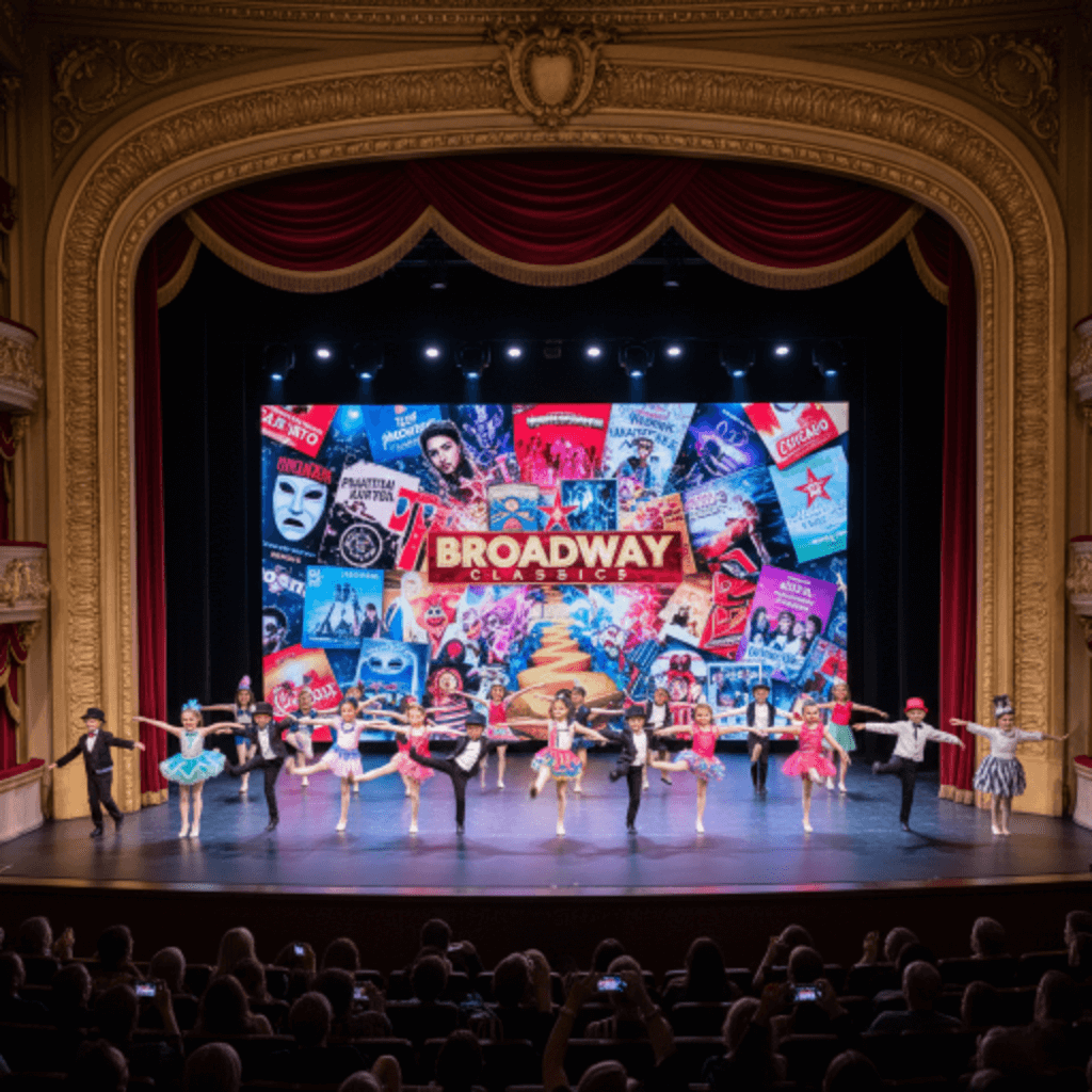 Broadway Classics dance recital theme
