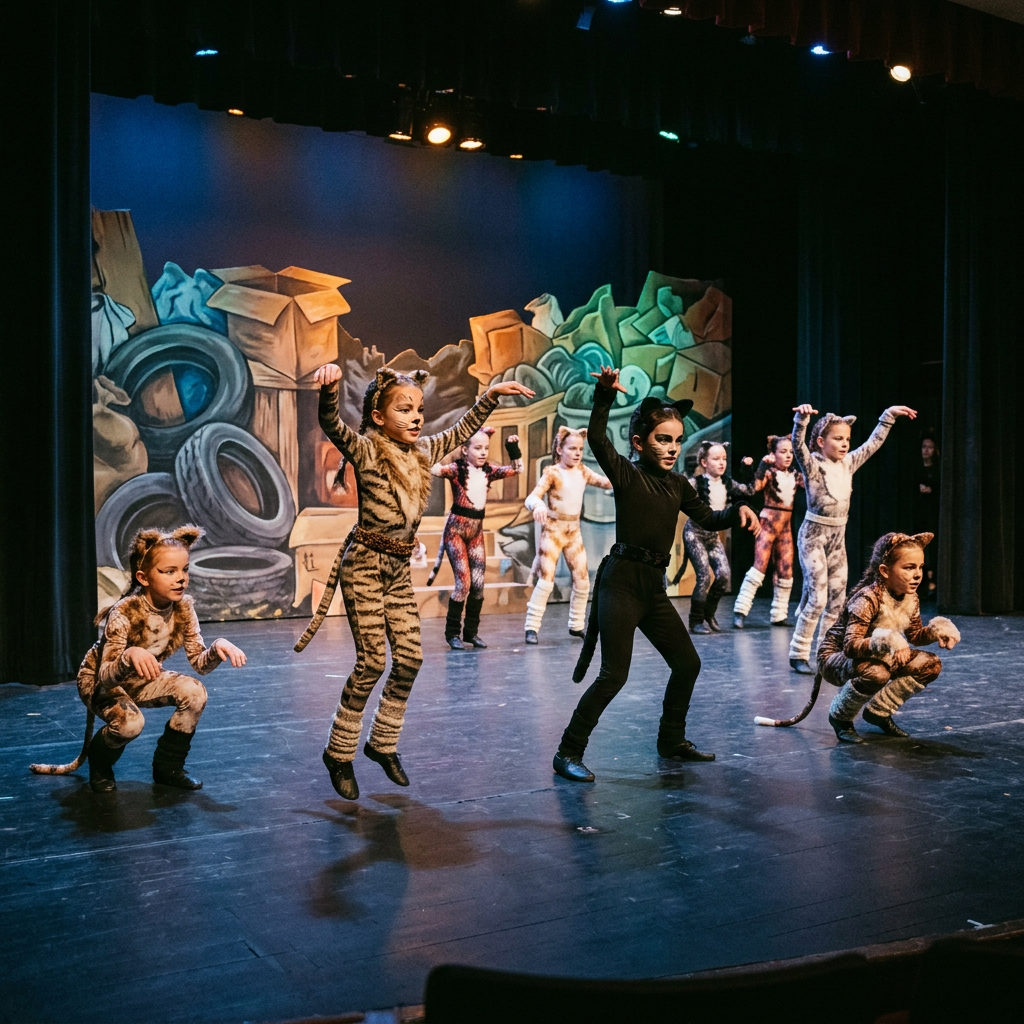 Tema per saggio di danza Cats