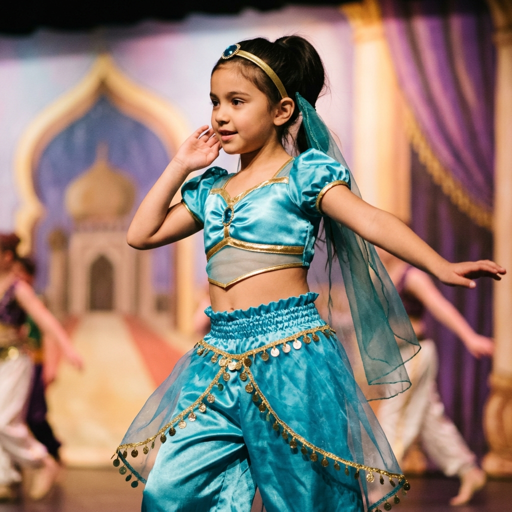 Costume di Jasmine per saggio di danza