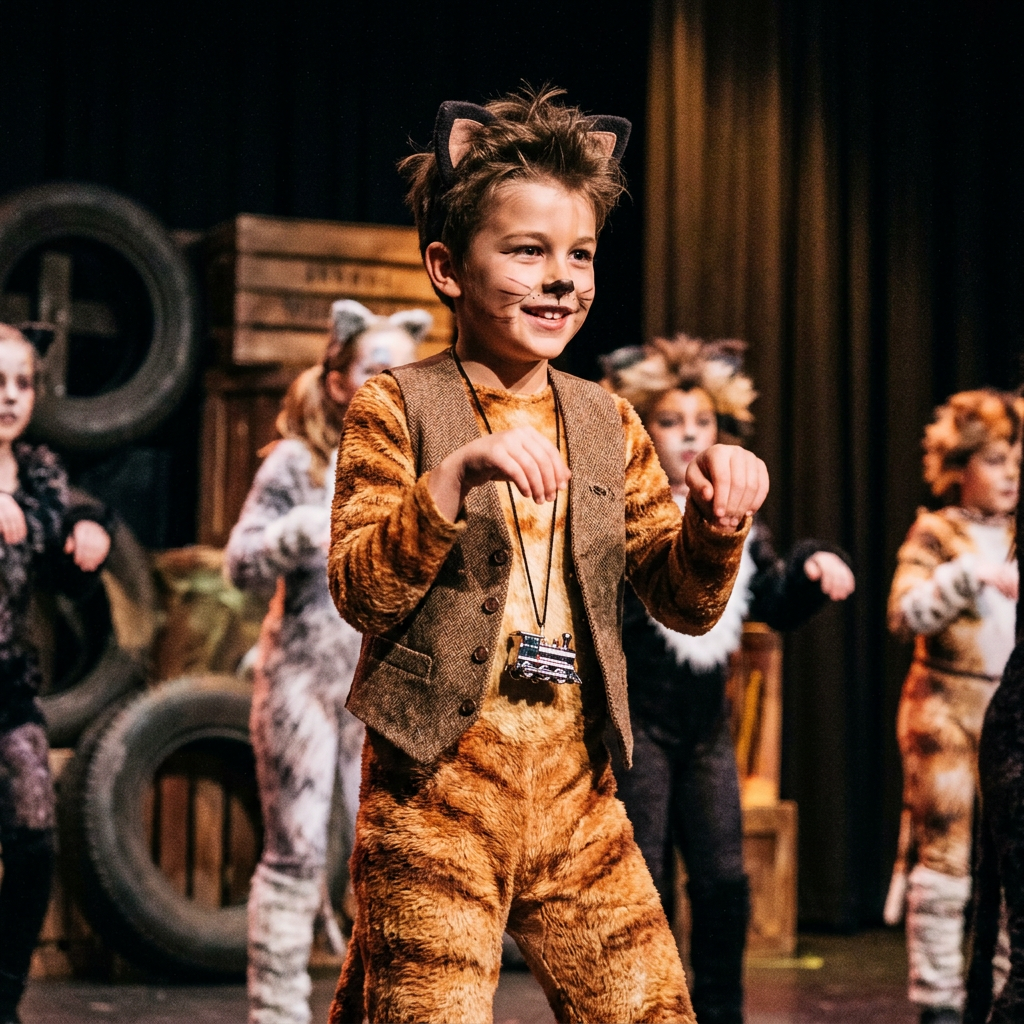 Costume di Skimbleshanks per saggio di danza