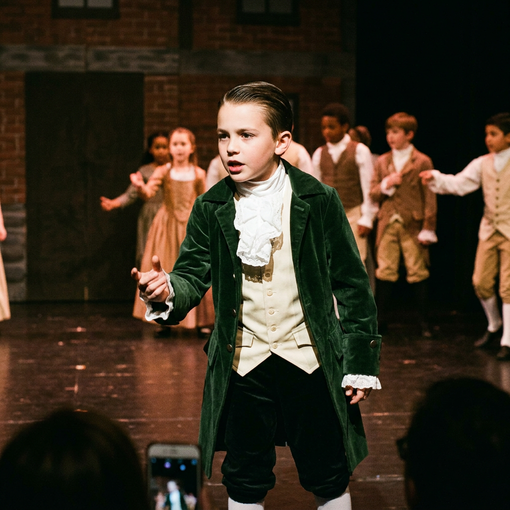 Aaron Burr Kostüm für Tanzaufführung