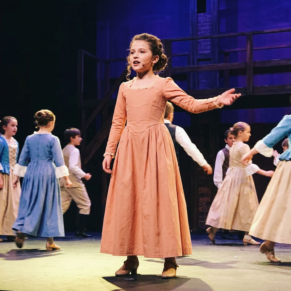 Costume di Angelica Schuyler per saggio di danza