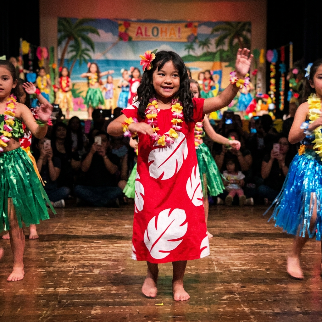 Costume di Lilo per saggio di danza