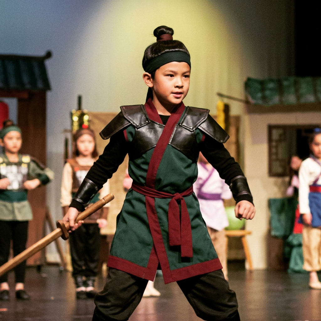 Costume di Li Shang per saggio di danza