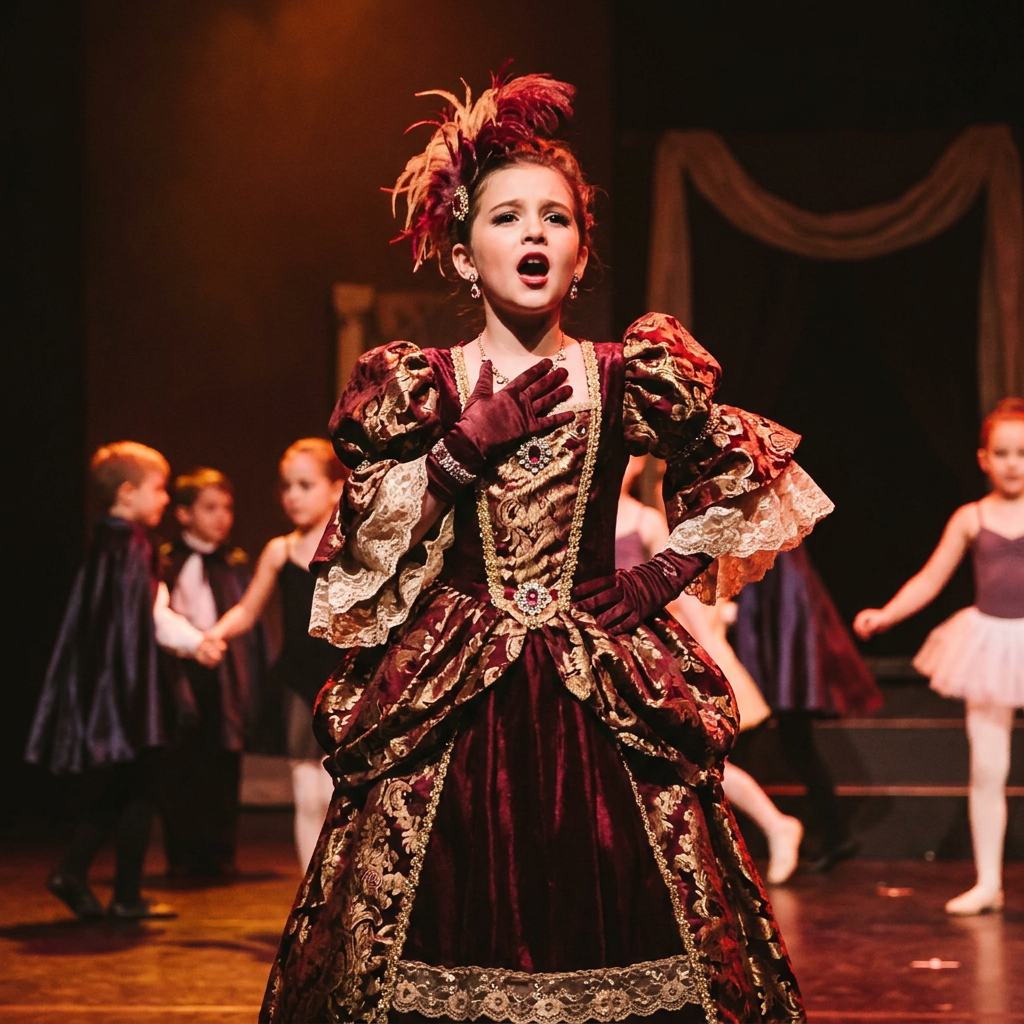Costume di Carlotta per saggio di danza