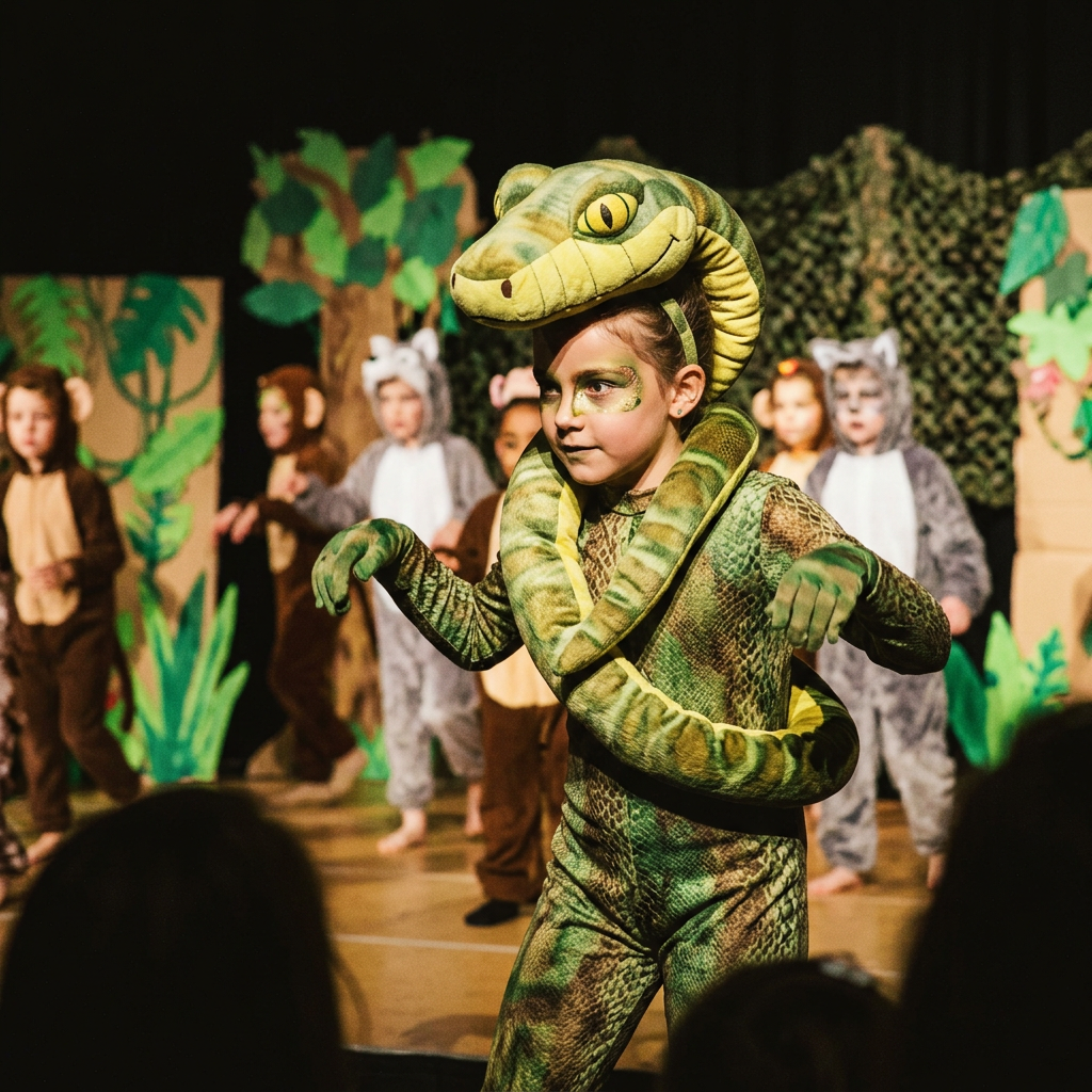Costume di Kaa per saggio di danza