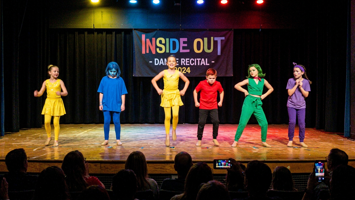 Tema per saggio di danza Inside Out
