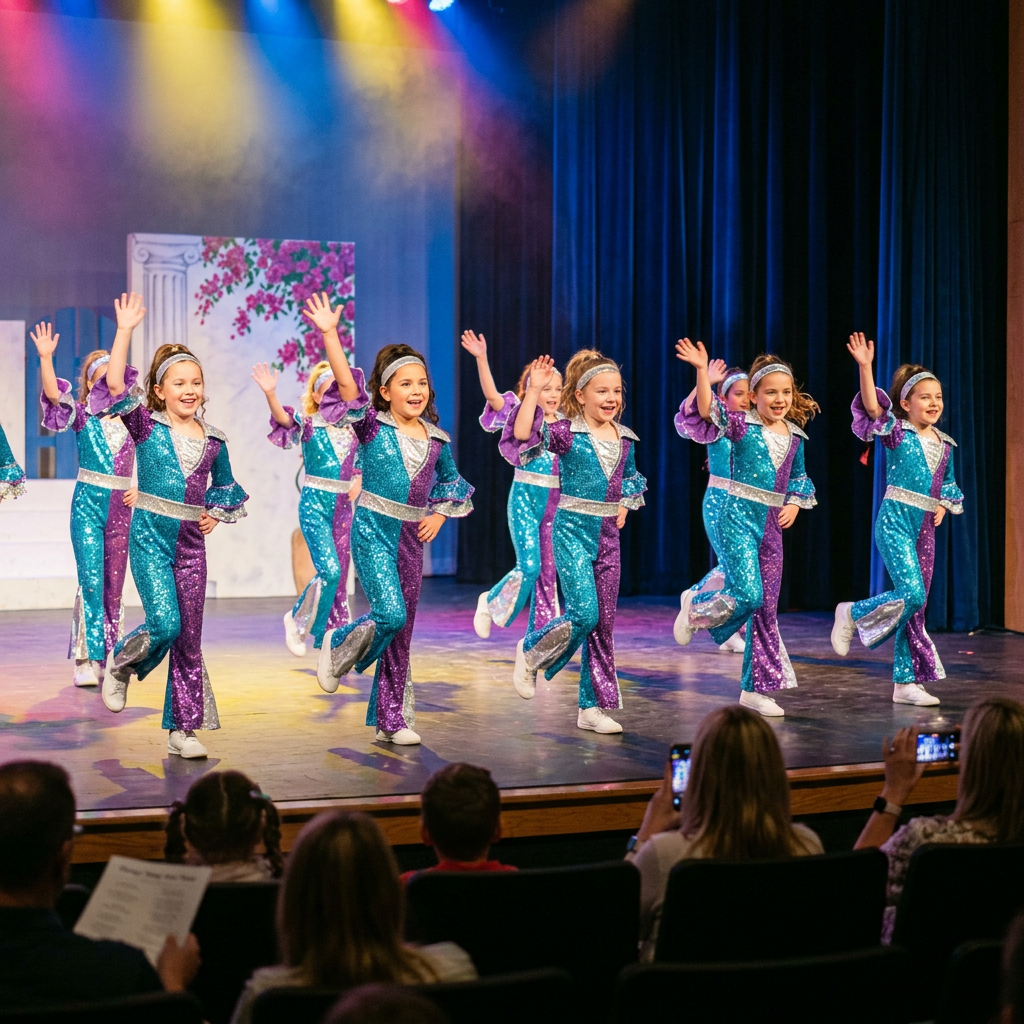 Tema per saggio di danza Mamma Mia
