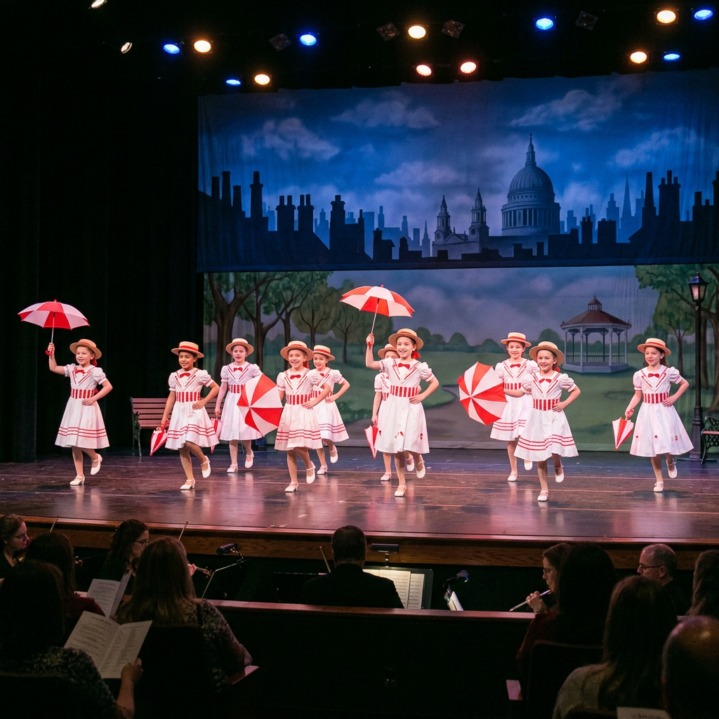 Tema per saggio di danza Mary Poppins