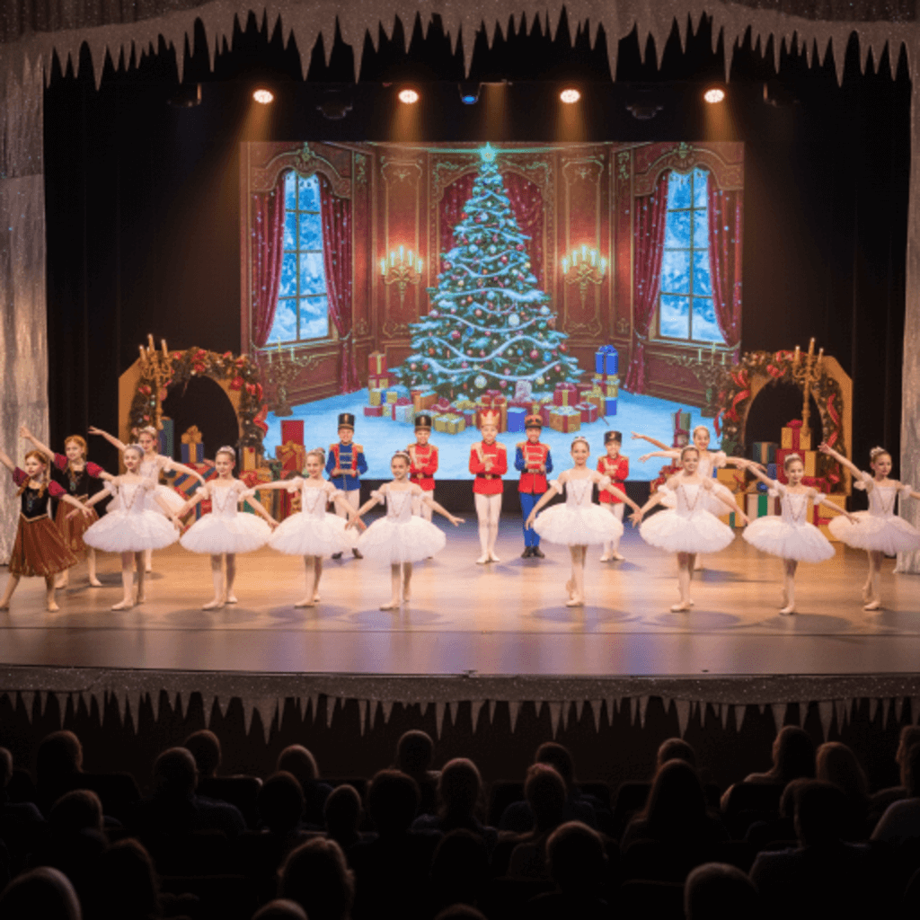 The Nutcracker dance recital theme