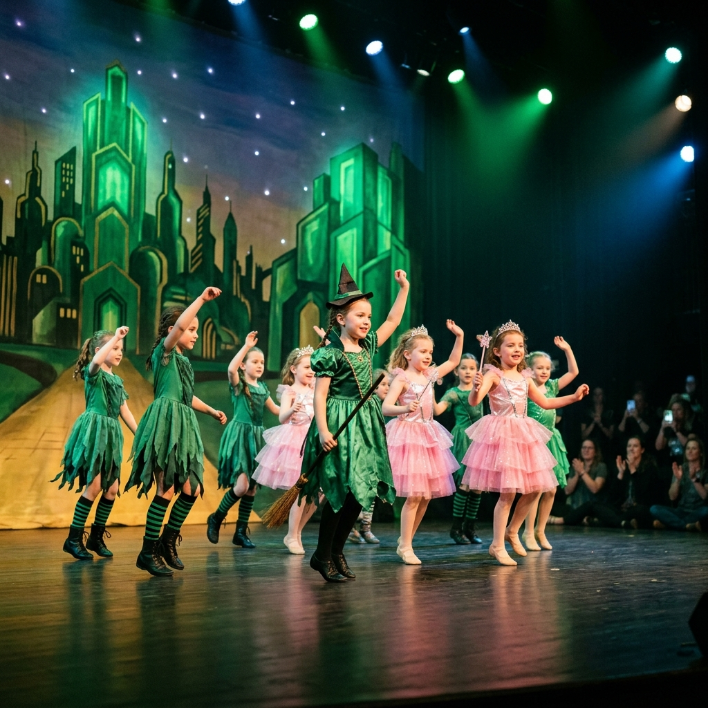 Wicked dance recital theme