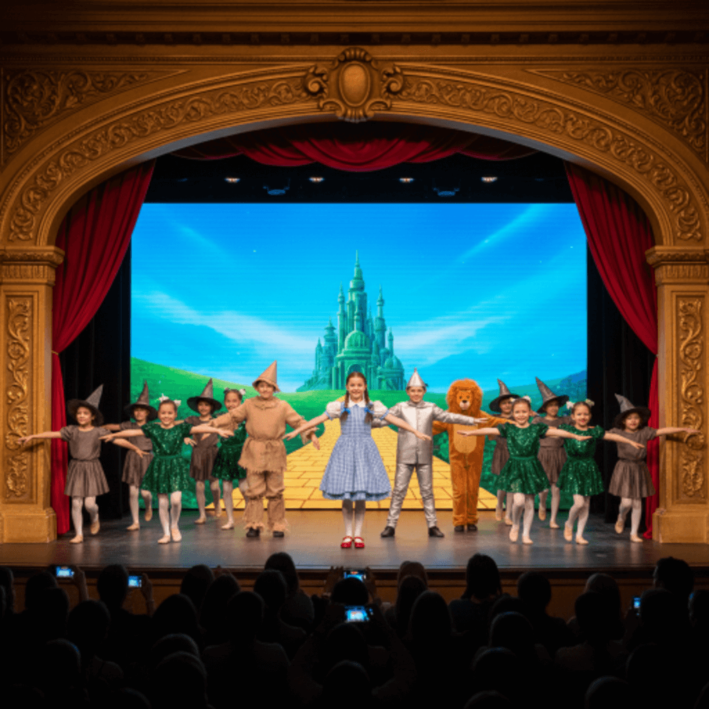 The Wizard of Oz dance recital theme